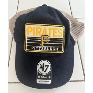 Pittsburgh Pirates Trucker Hat Snapback MLB Embroidered patch Clemente baseball